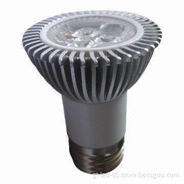3W LED Spotlight with 300lm, >40,000 Hours Long Lifespan